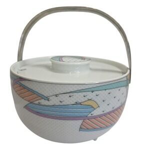 Rosenthal "New Wave" Tureen‎ / Covered Vegetable Bowl Vintage Retro Colorful